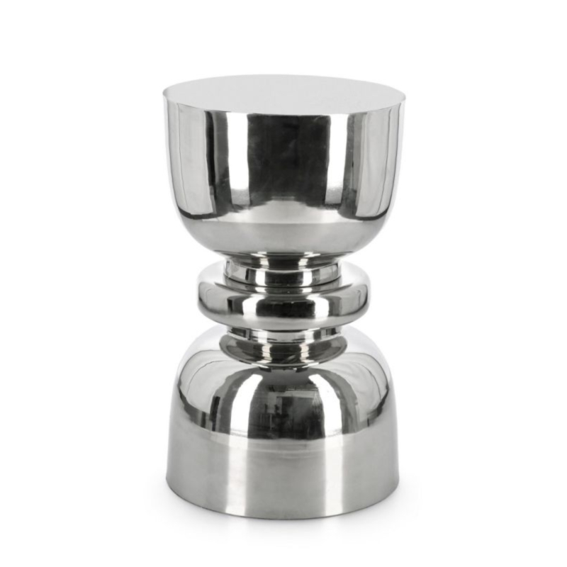 ANIMESH SHINY NICKEL COFFEE TABLE