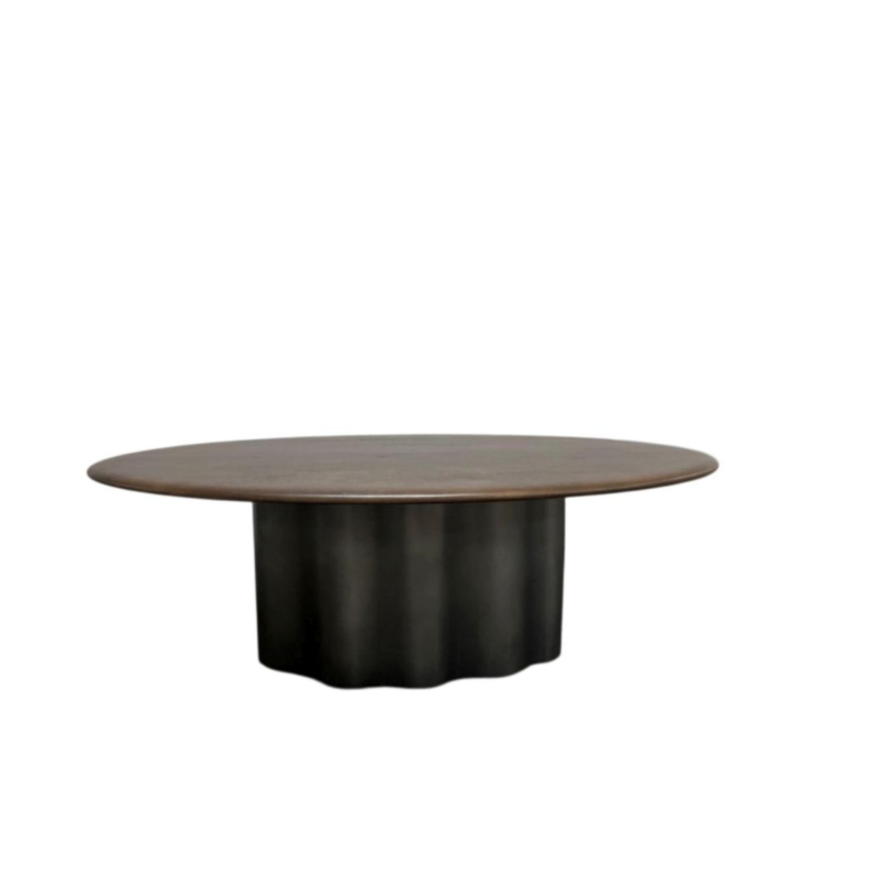 RAWLING OVAL COFFEE TABLE 120X70