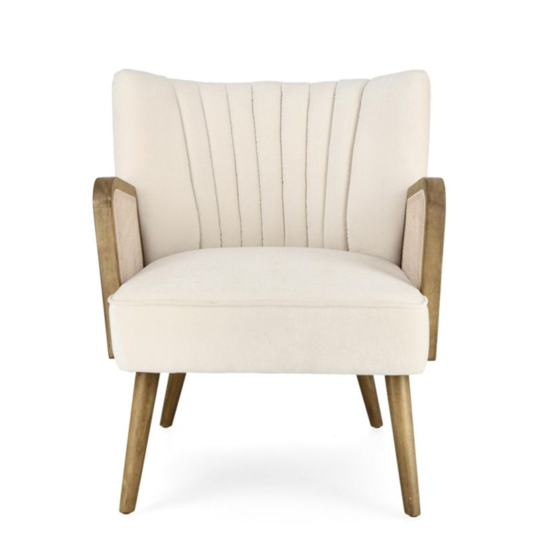 POLTRONA IN LEGNO NATURAL - VIRNA