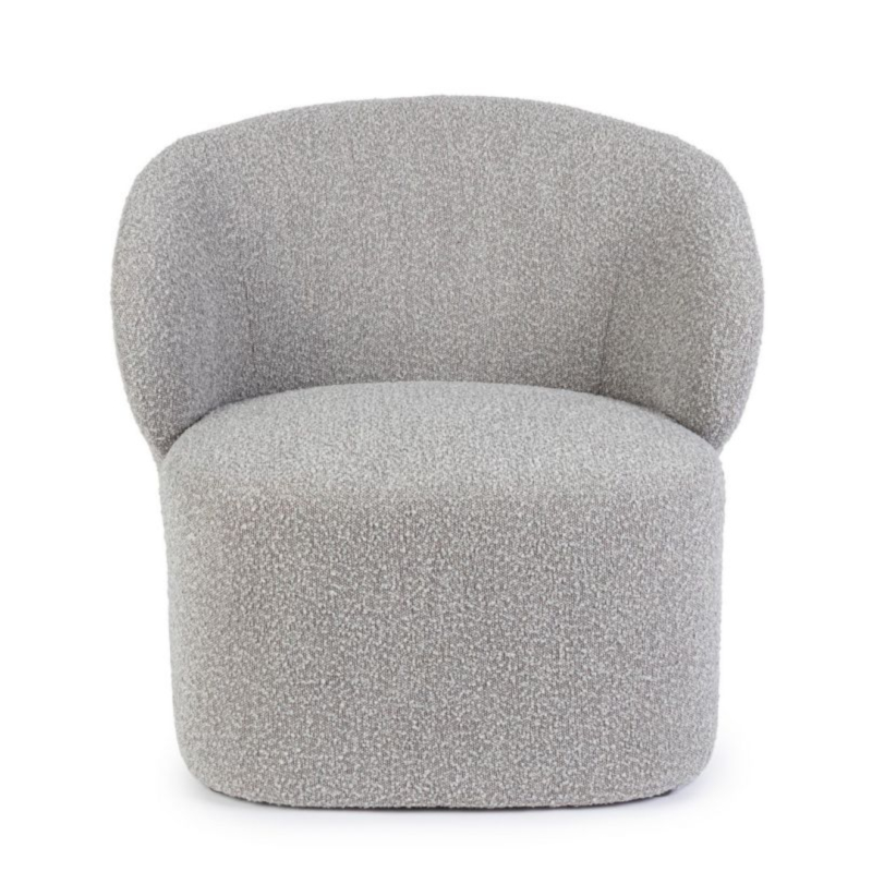 SILLÓN BABILA GRIS