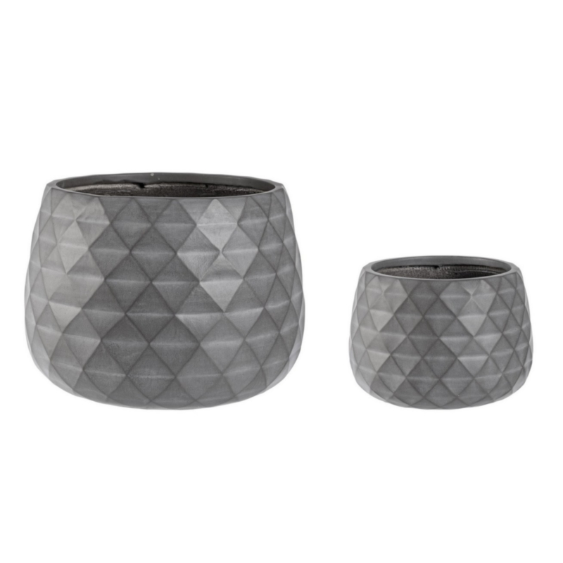 SET2 VASO PYRAMID CIOTOLA ANTRACITE