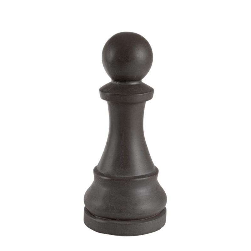 DECORAZIONE CHESS PEDONE ANTRACITE