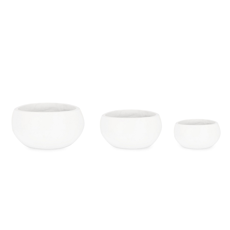 SET3 P.VASO HOIAN CIOTOLA BIANCO