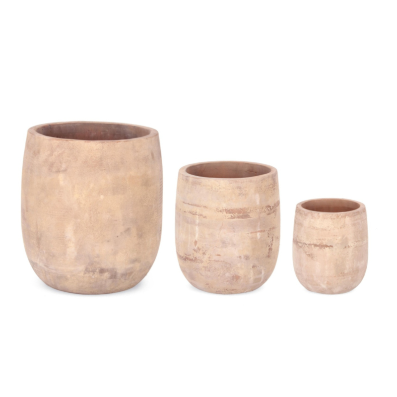 SET3 P.VASO MINH TO ALTO TERRACOTTA MARR