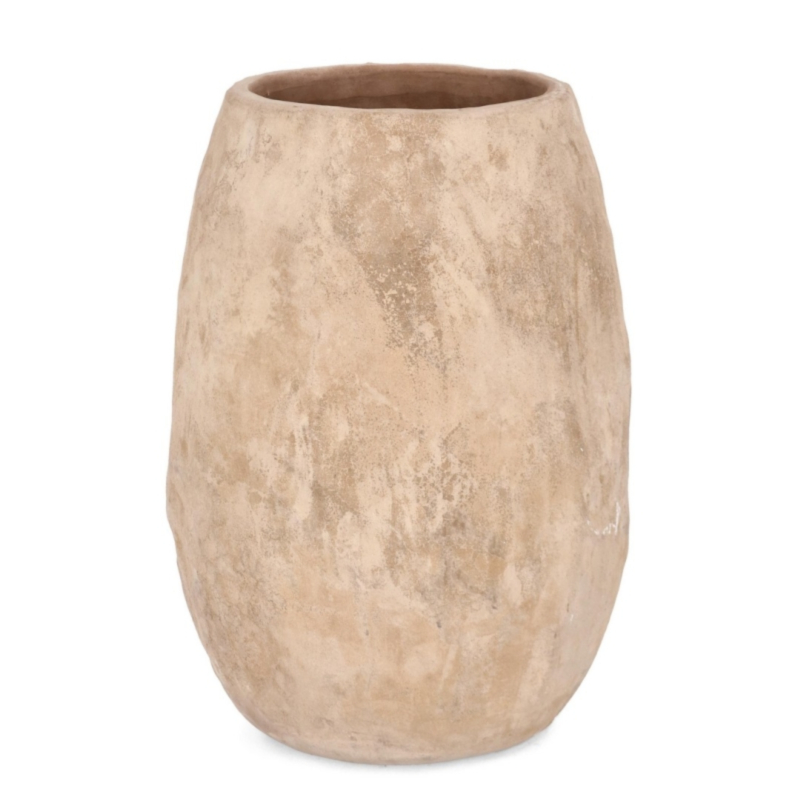 P.VASO MINH BOMB TERRACOTTA BRUNITA H60