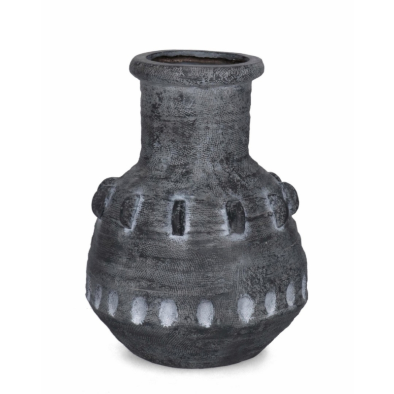 VASENH. BUCCHERO RUND GRAU D37