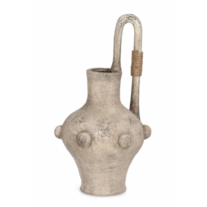 P. VASO CROMITE TONDO BEIGE H74