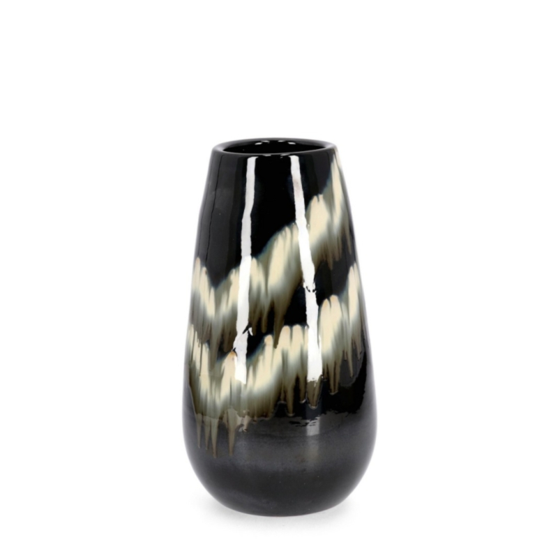 P.VASO COIRA SVASATO NERO MELANGE H48