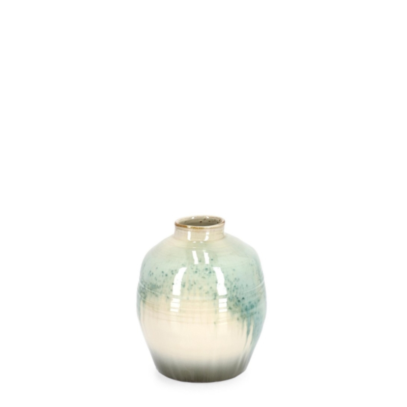 FLASCHE CHUR WEISS BLAU H30