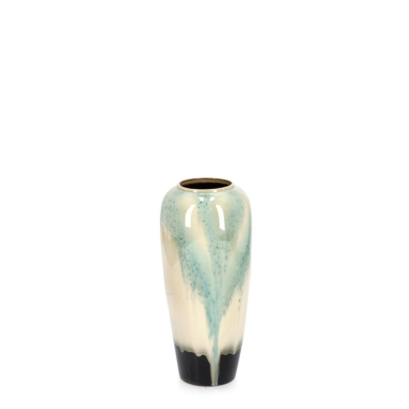 P.VASO COIRA BIANCO AZZURRO H36