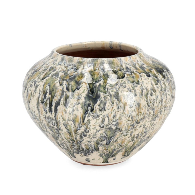 P.VASO ESMA MELANGE VERDE BLU D22,5