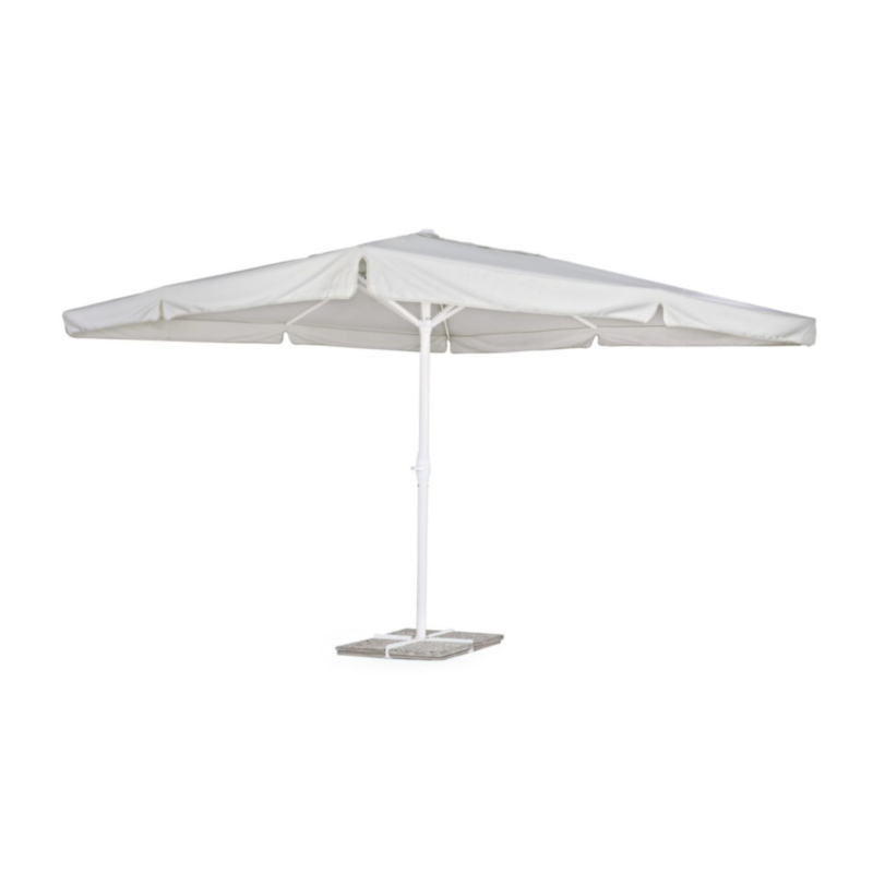 OMBRELLONE IN ALLUMINIO 4X4 BIANCO GRIGIO - ALGHERO