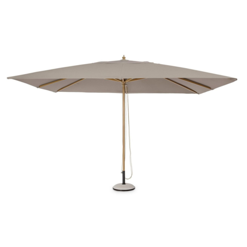 OMBRELLONE IN ALLUMINIO 3X4 TORTORA - ECLIPSE