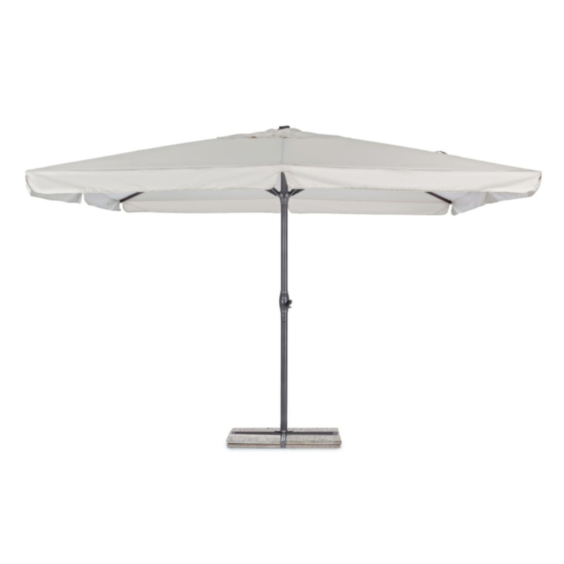 OMBRELLONE IN ALLUMINIO 4X4 GRIGIO ANTRACITE - ALGHERO
