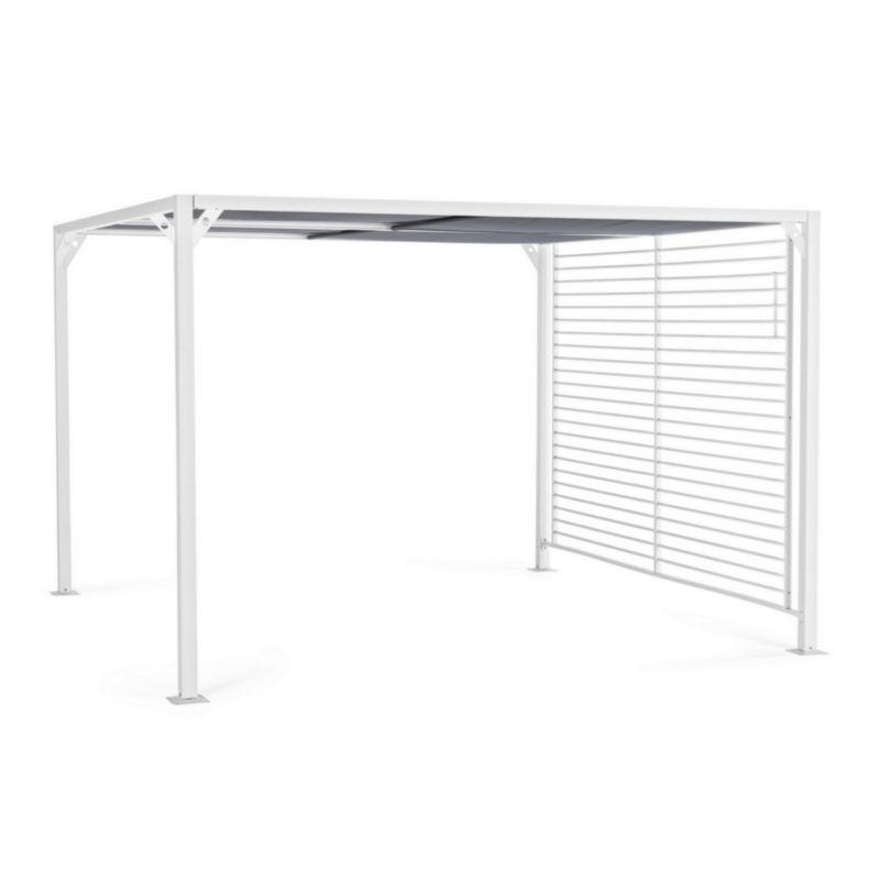 GAZEBO IN ALLUMINIO 3X3.6 BIANCO LH30 - NOAH