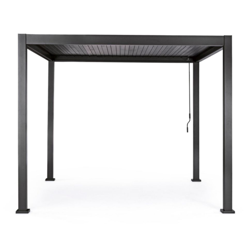 PÉRGOLA OCEAN 3X3 ANTRACITA