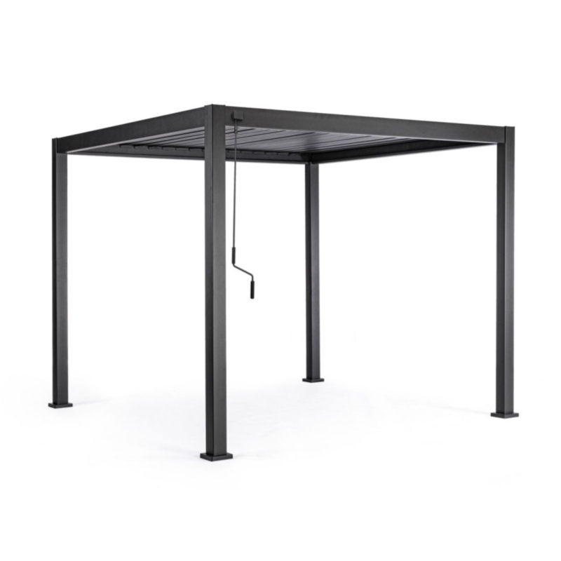 PÉRGOLA OCEAN 3X3 ANTRACITA