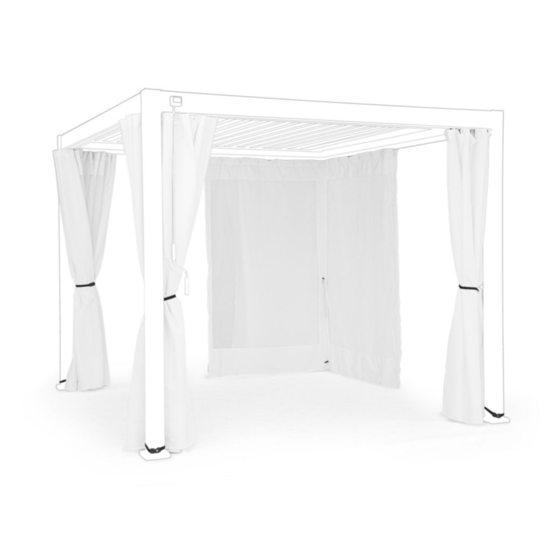 SET4 TELAS LAT+MOSQ PÉRGOLA OCEAN 3X3 BL