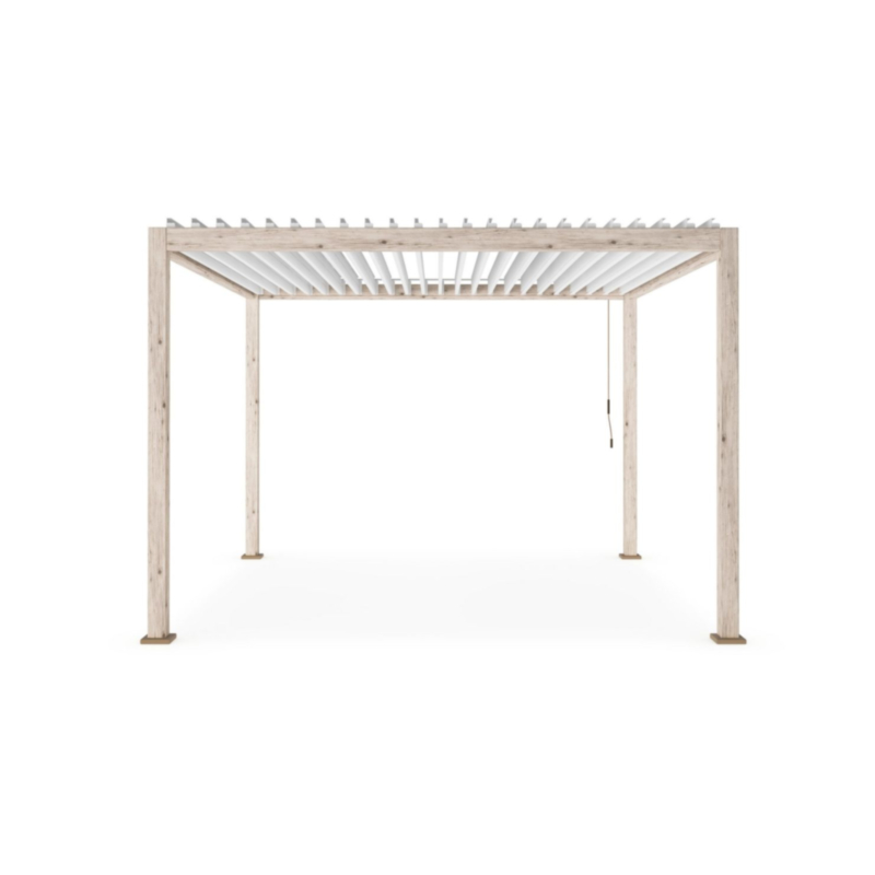 PERGOLA OCEAN RUSTIK-WEIß 3.6X3.6