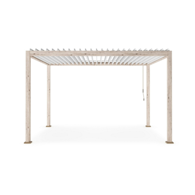 PERGOLA OCEAN 3X4 RUSTIC-BIANCO