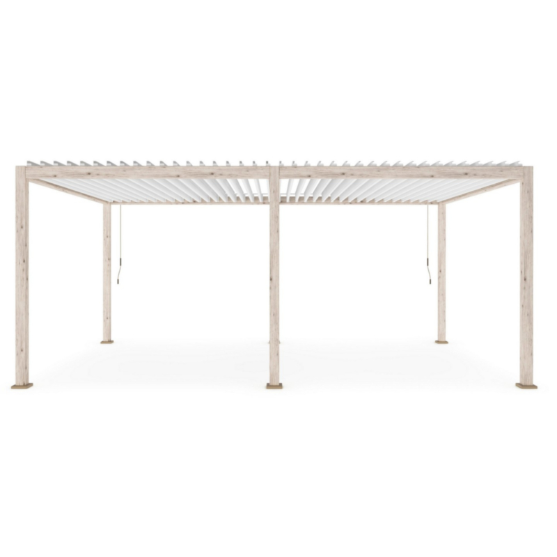 PERGOLA OCEAN 3.6X6 RUSTIC-BIANCO