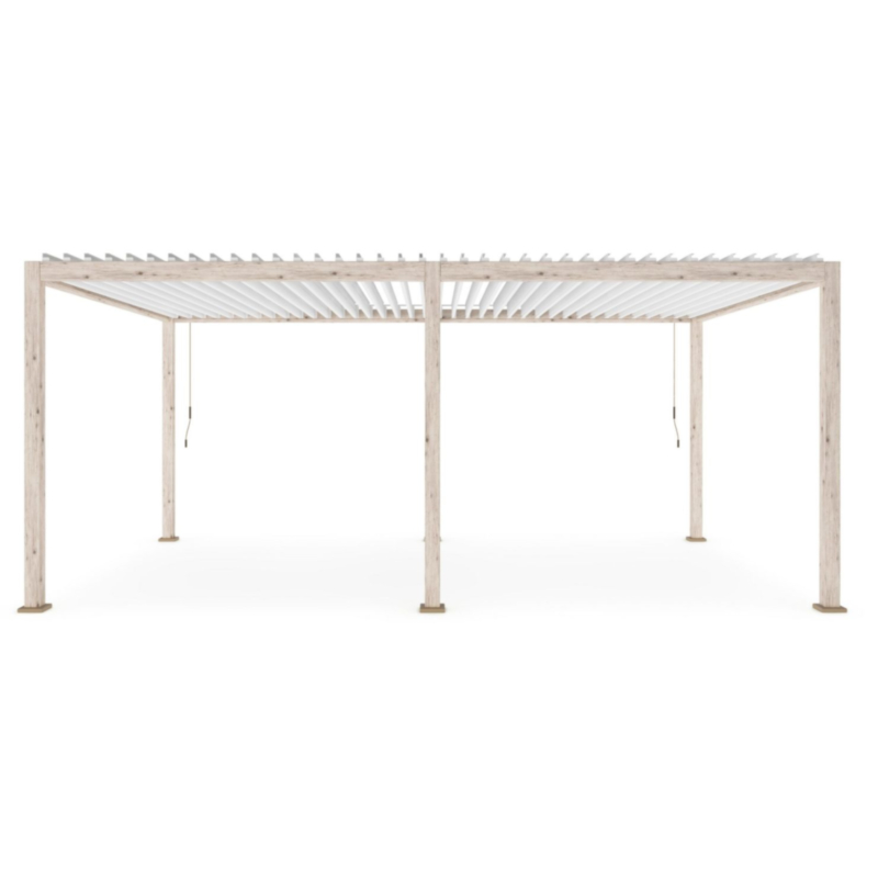 PERGOLA OCEAN 3.6X6 RUSTIC-BIANCO