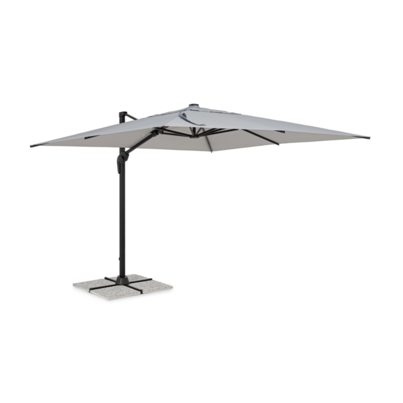 AMPELSHIRM ARM VEGA 3X3 ANTHR-H.GRAU