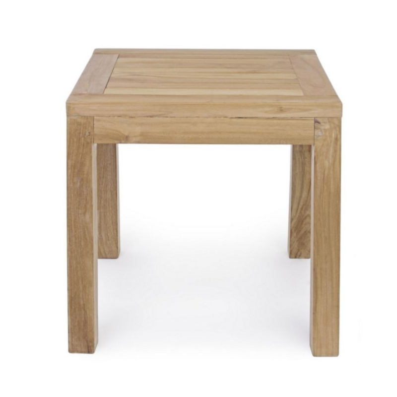 BEISTELLTISCH TEAK 50X50