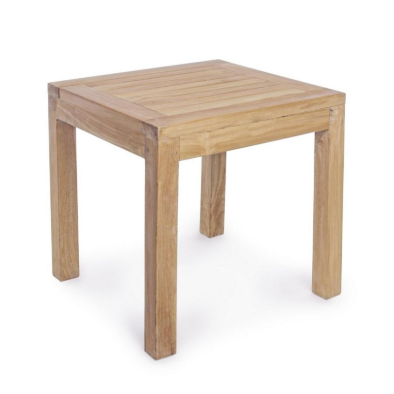 BEISTELLTISCH TEAK 50X50