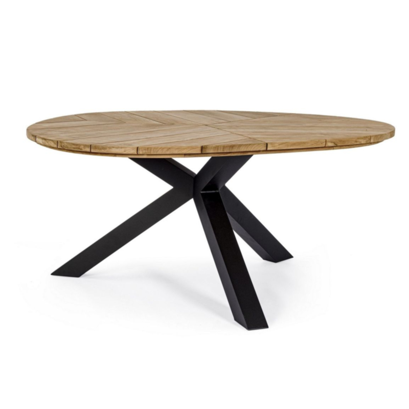 TAVOLO IN TEAK CARBON RT02 - PALMDALE