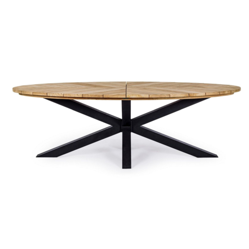 TAVOLO IN TEAK CARBON RT02 - PALMDALE