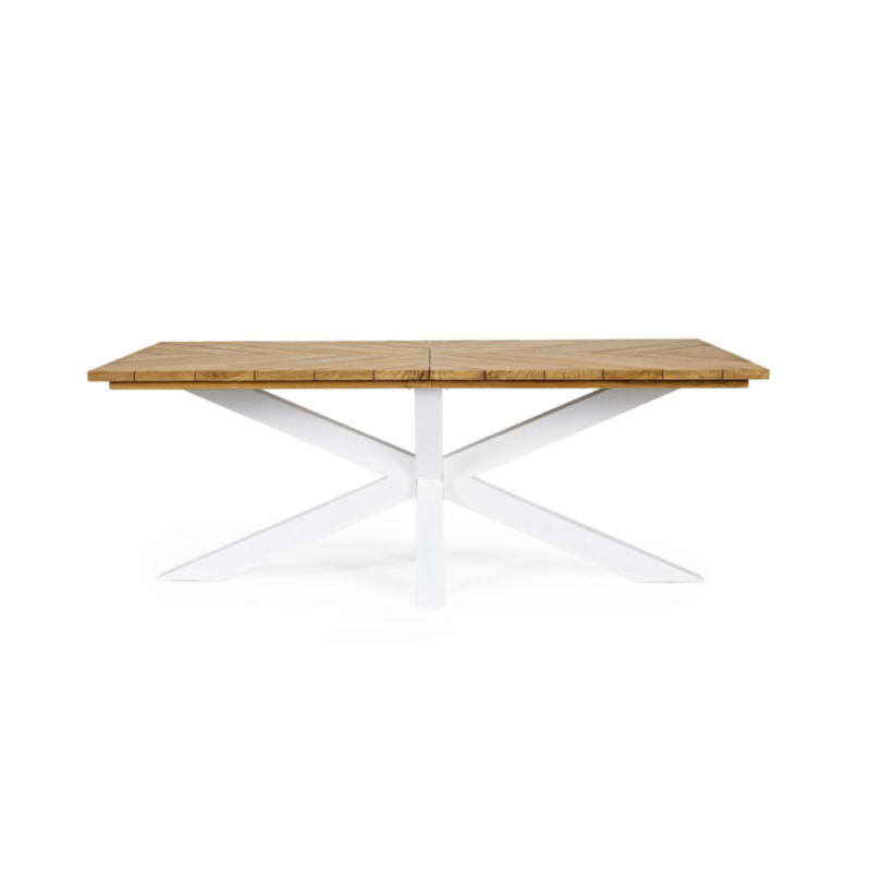 TAVOLO IN ALLUMINIO BIANCO RT01 - PALMDALE