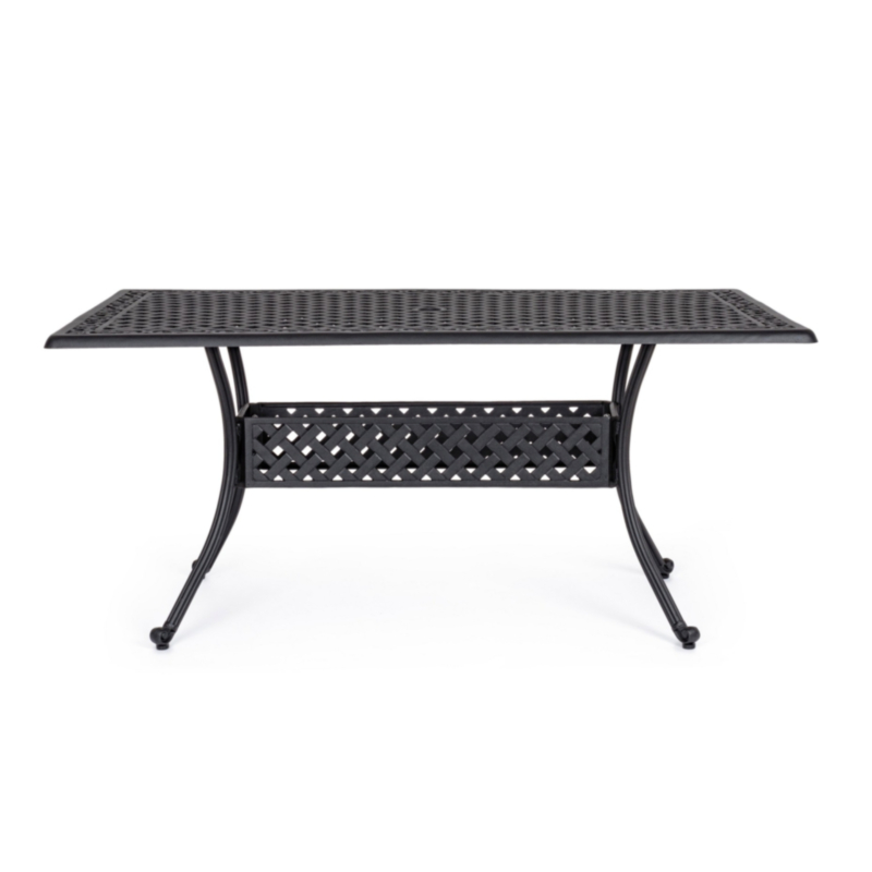 TAVOLO RETTANGOLARE 160X90 ANTRACITE - IVREA