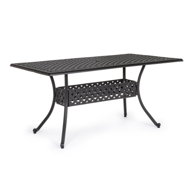 TAVOLO RETTANGOLARE 160X90 ANTRACITE - IVREA