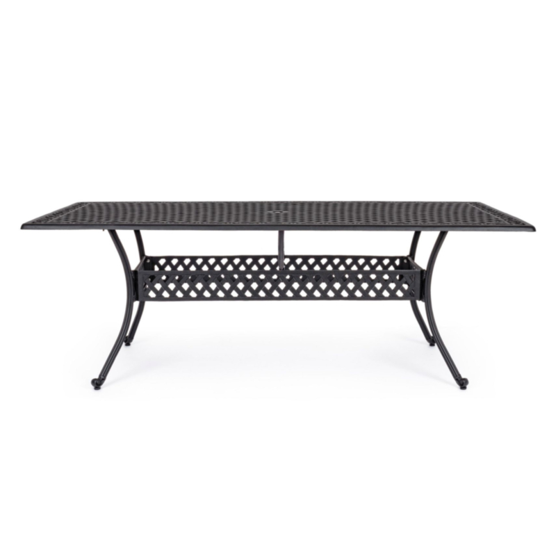 TAVOLO RETTANGOLARE 213X107 ANTRACITE - IVREA  
