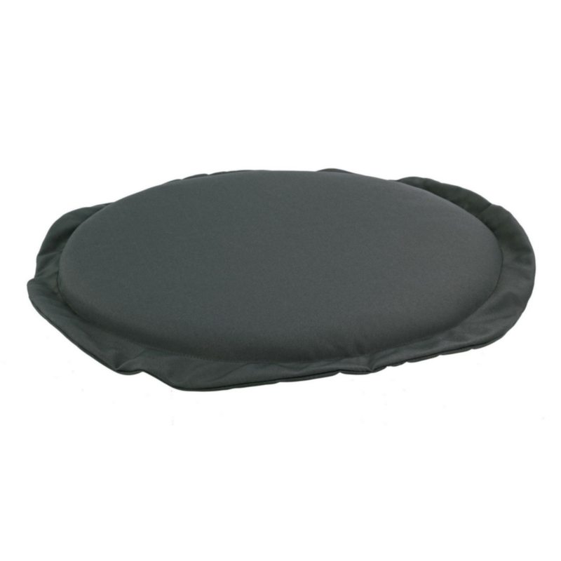 ANTHRACITE POLY180 ROUND SEAT CUSHION