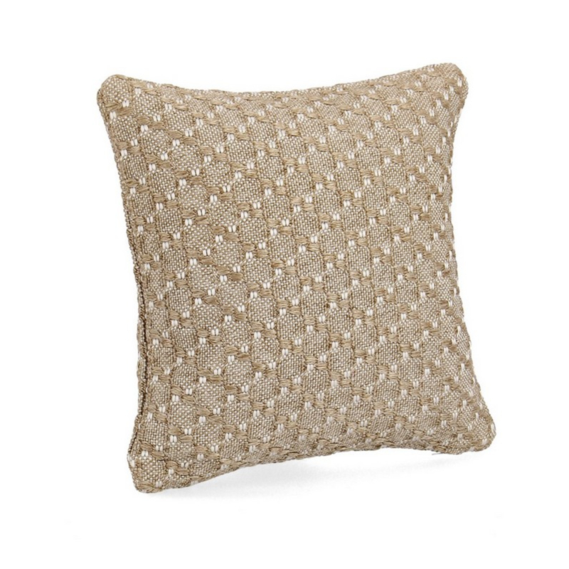 BHAJAN OUTDOOR COVER CUSHION TAUPE 45X45