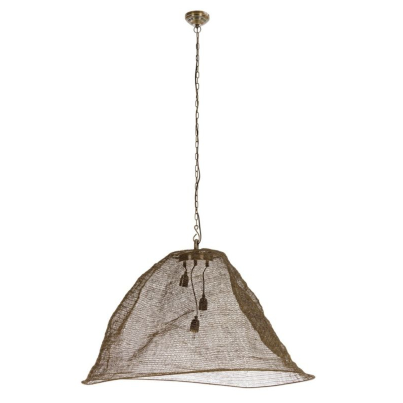 LAMPADARIO AMISH LOP BRASS