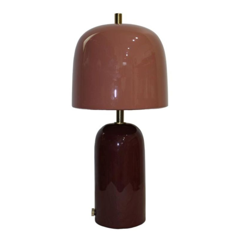LAMPADA TAV. SILMU ARANCIO BORDEAUX H33