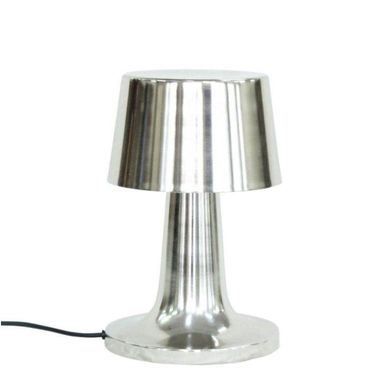 LAMPADA TAV. TURNER ARGENTO H34