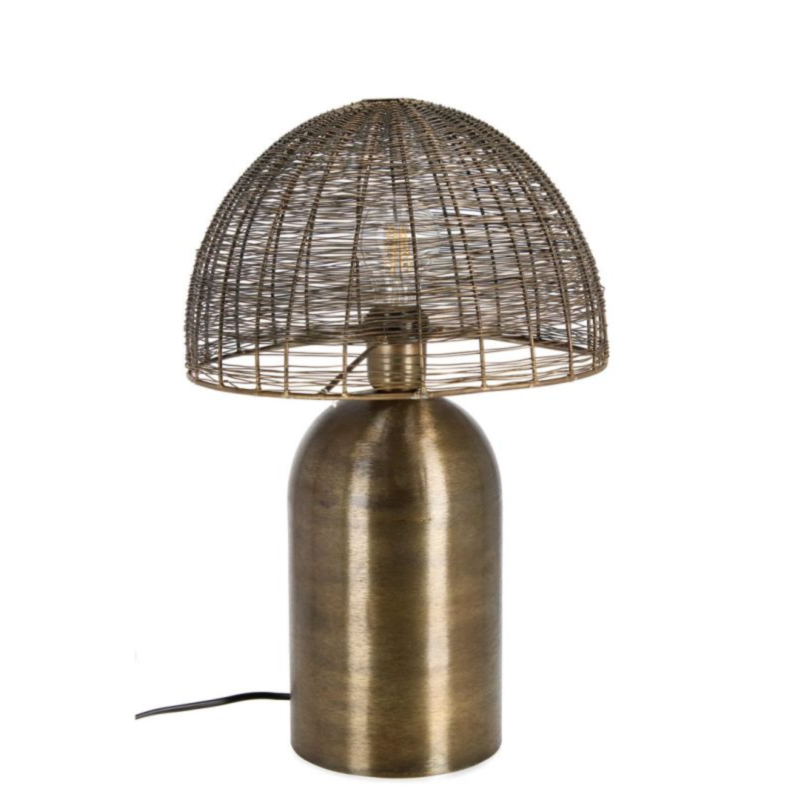 LAMPADA TAVOLO INAY DORATO