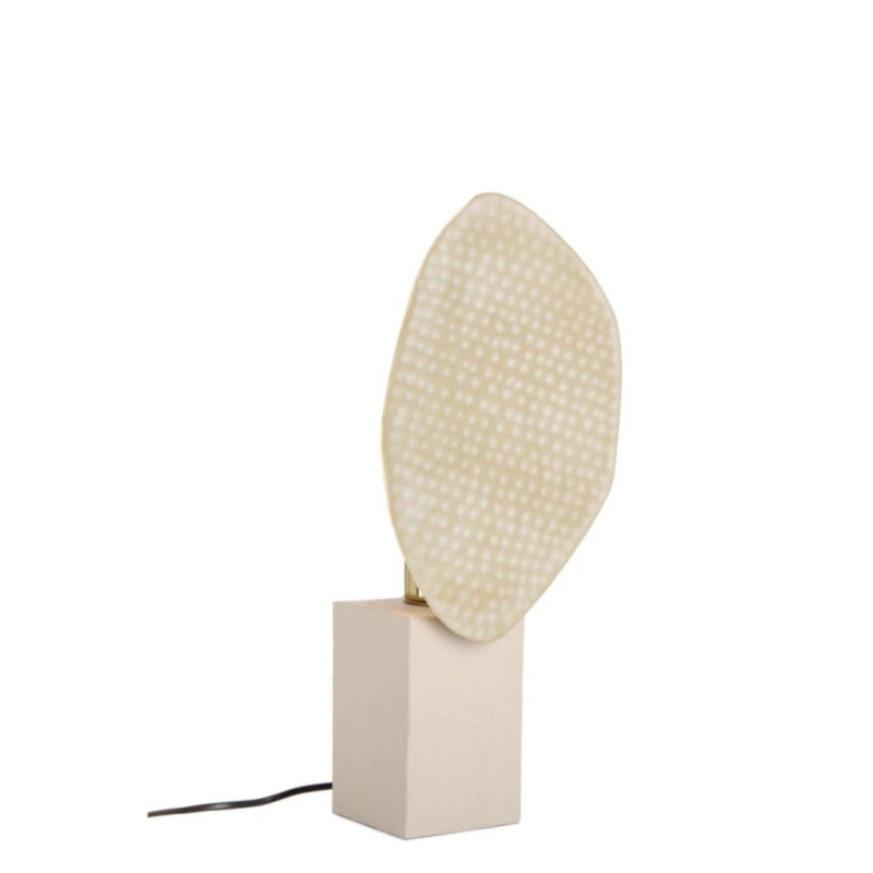 LÁMPARA DE SOBREMESA NEEV BEIGE H46
