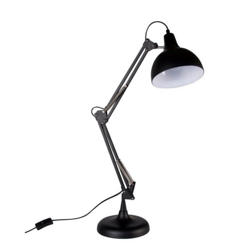 TABLE LAMP SMALL BLACK OP H75