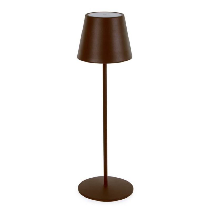 ETNA LED TABLE LAMP BROWN H38