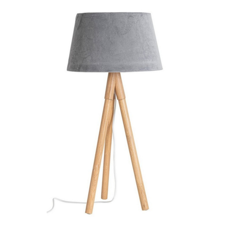 LAMPADA TAV.WALLAS TREPPIEDE GRIG VE H69