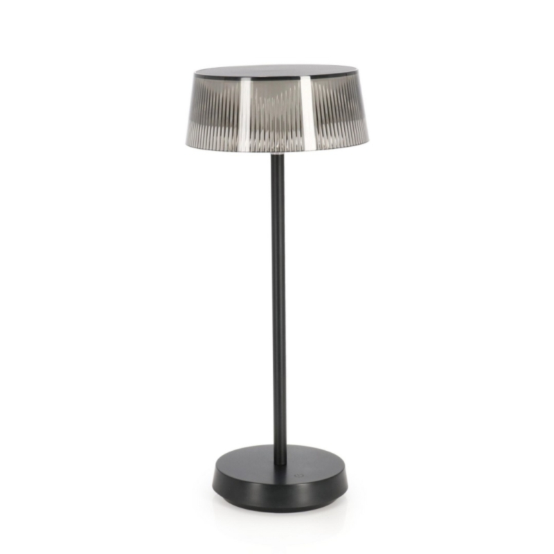 TISCHLEUCHTE LED CARAL SCHW H36,5