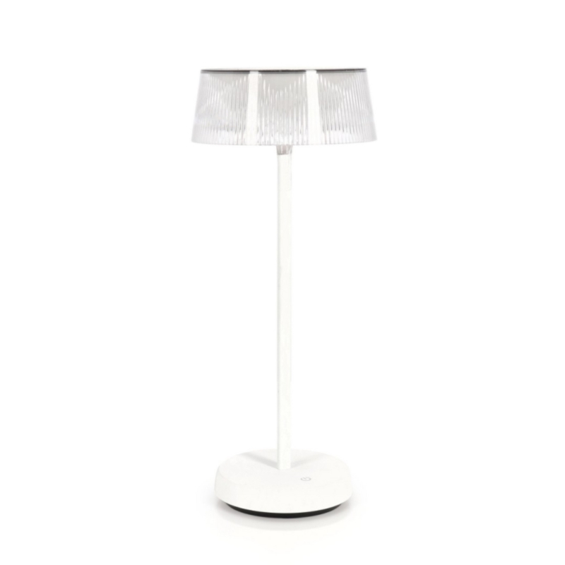TISCHLEUCHTE LED CARAL WEISS H36,5