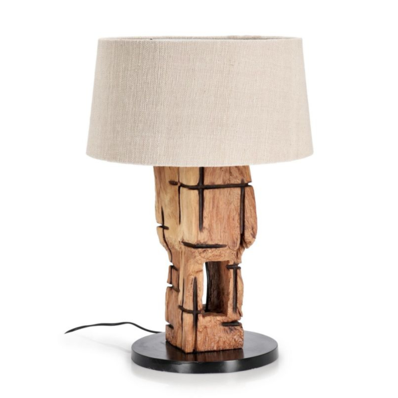LAMPADA TAV. KLETA BEIGE H53