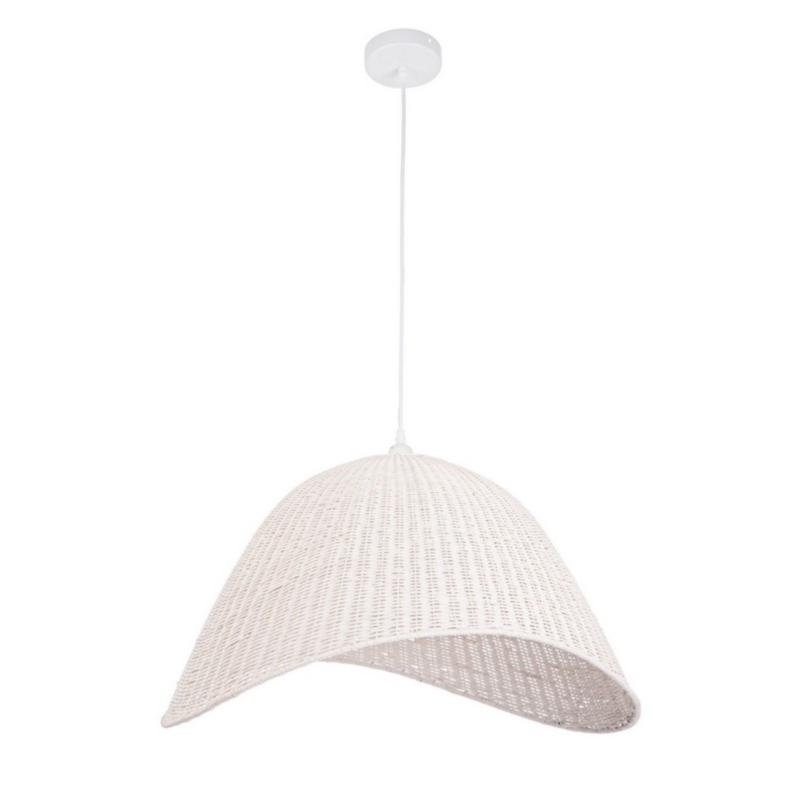 ARVID WHITE CUPOLA LIGHT FITTING H35.5