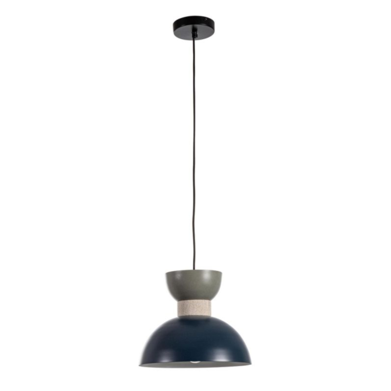 LEUCHTER JABALPUR BLAU-GRÜND30